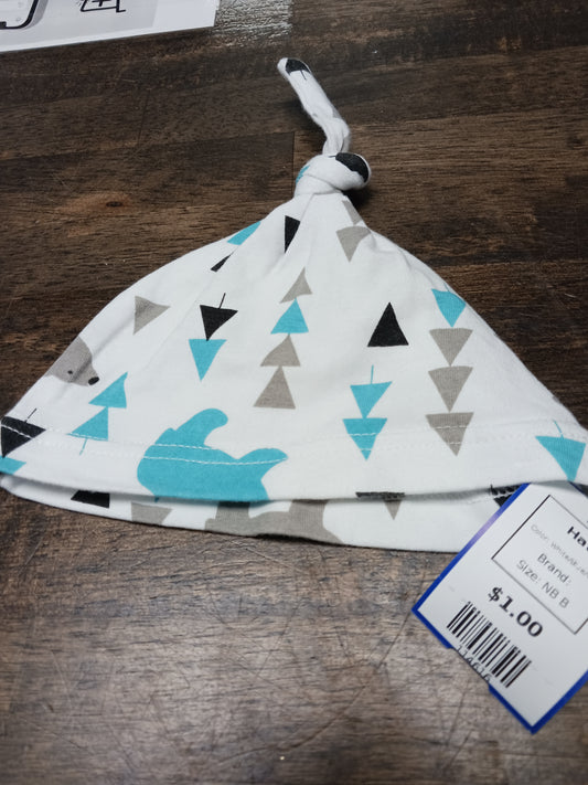 White/Blue/Grey  Hat, NB B