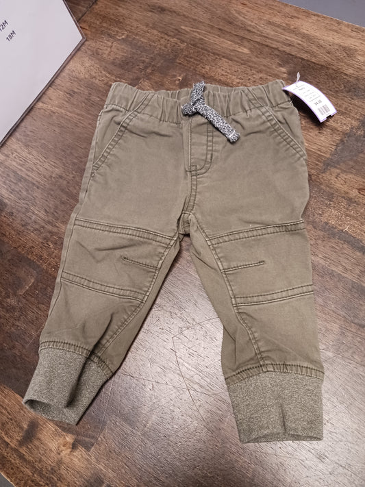 Green Cat & Jack Pants, 12M B