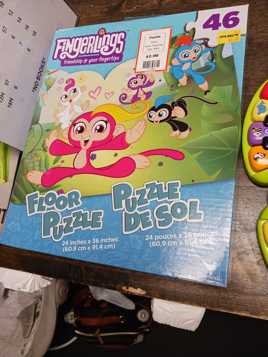 Fingerlings Puzzle, 46Pc