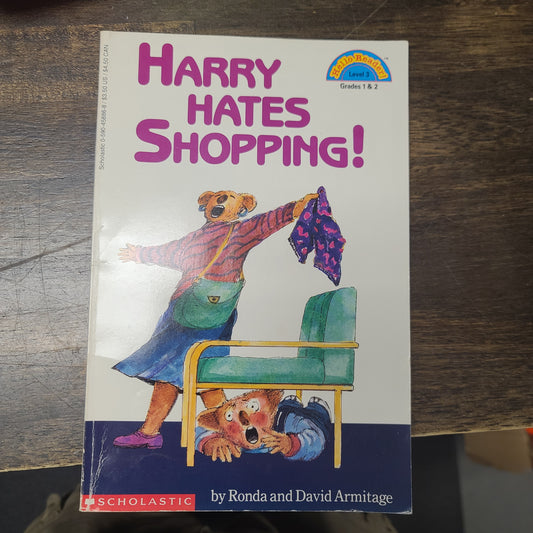 Harry Hates Shopping! Book