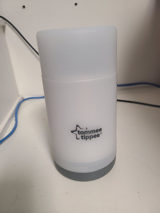 white Tommee Tippee Travel bottle warmer