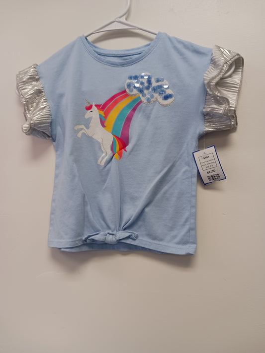 Blue Unicorn Garanimals Shirt, 6 G