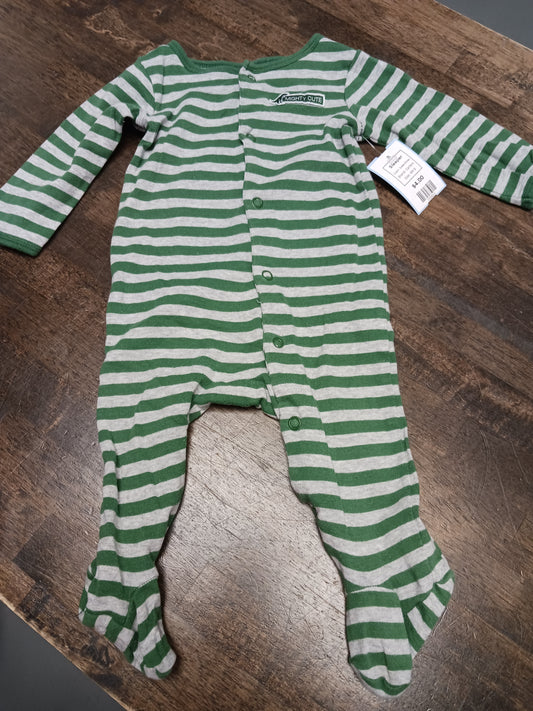 Green/Grey Carters Sleeper, 6M B