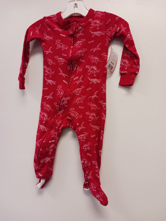 Red Members Mark Dino Sleeper 6/9m, 6M B