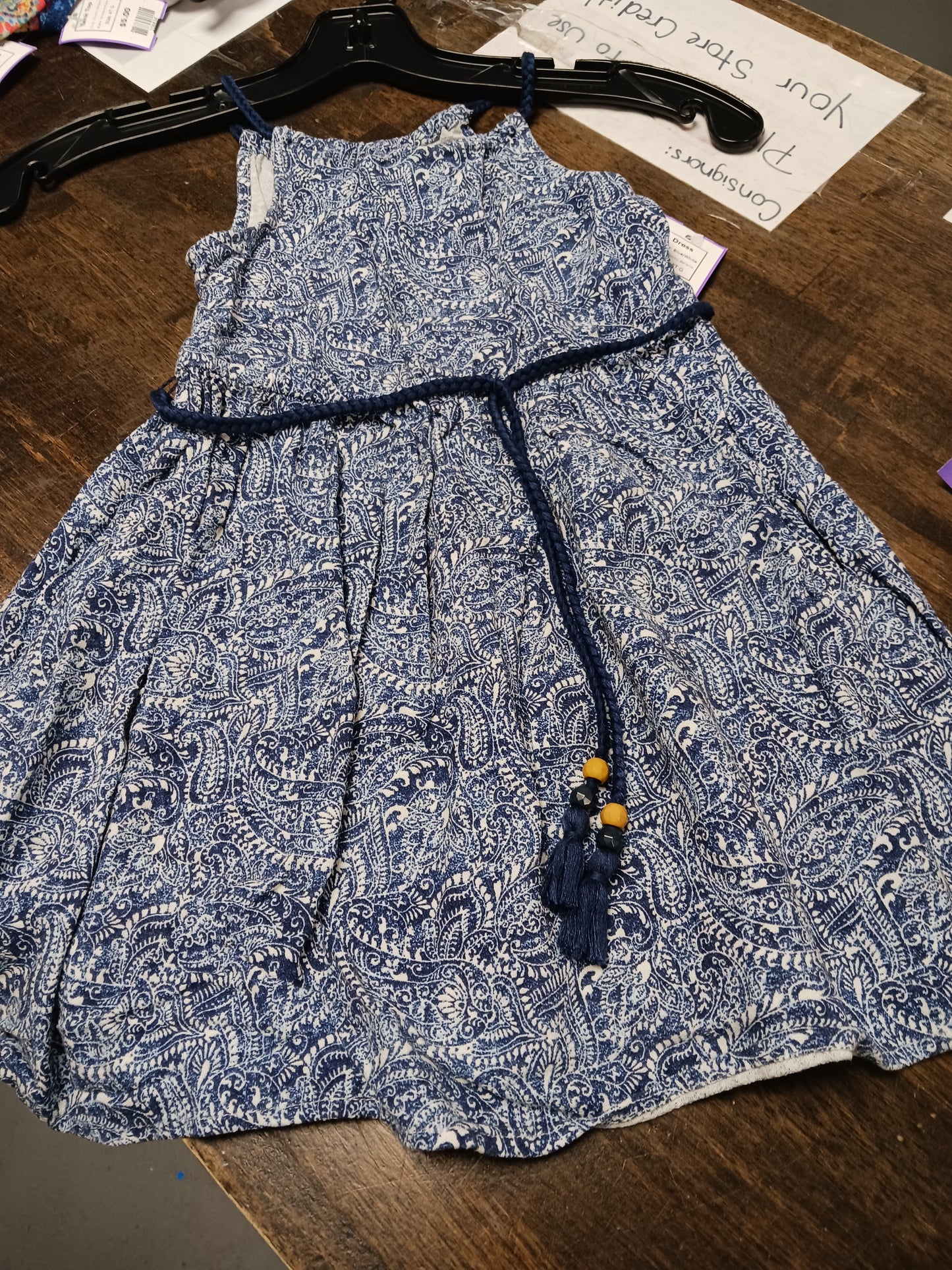 Blue/White Tommy Bahama Dress, 5T G