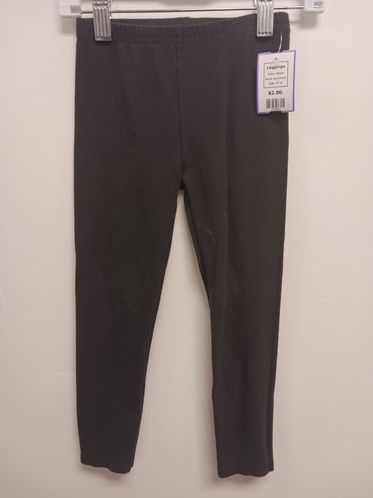 Black Garanimals Leggings, 4T G
