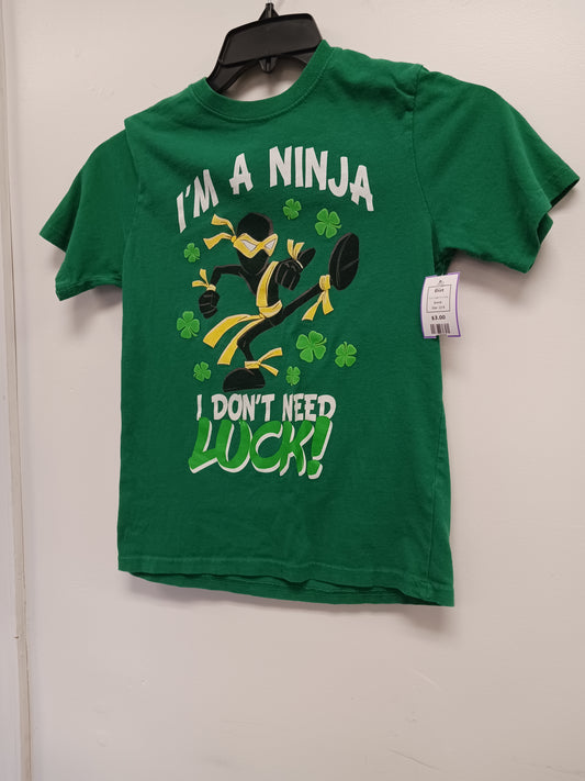 Green I'm A Ninja  Shirt, 10 B