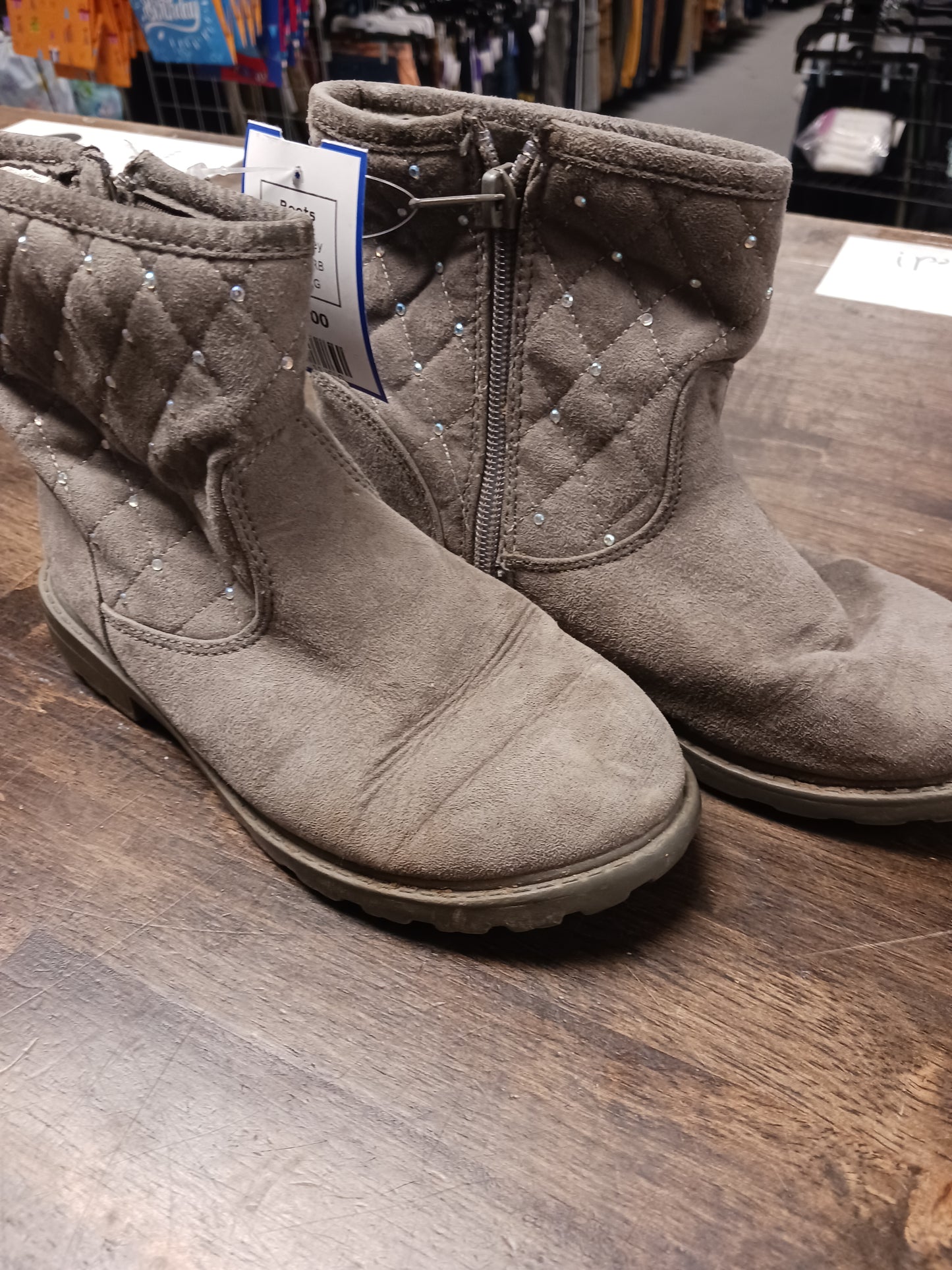 Grey CRB Boots, 1 G