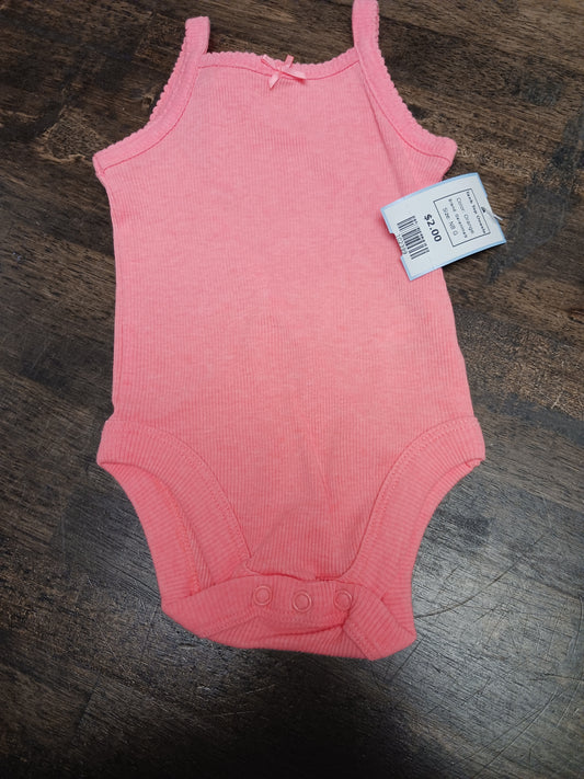 Orange Garanimals Tank Top Onesie, NB G