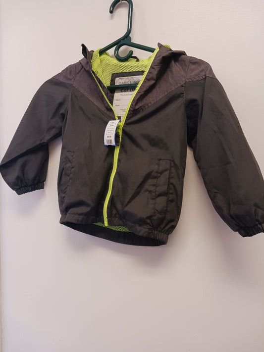 Grey/Green Carters Jacket, 4T B