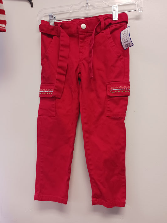 Red Gymboree Pants, 7 G
