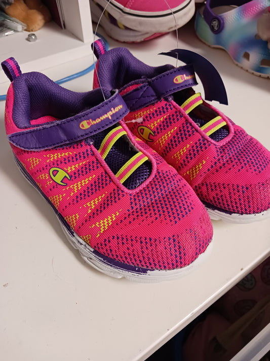 Pink/Purple Champion Sneakers, 12 G