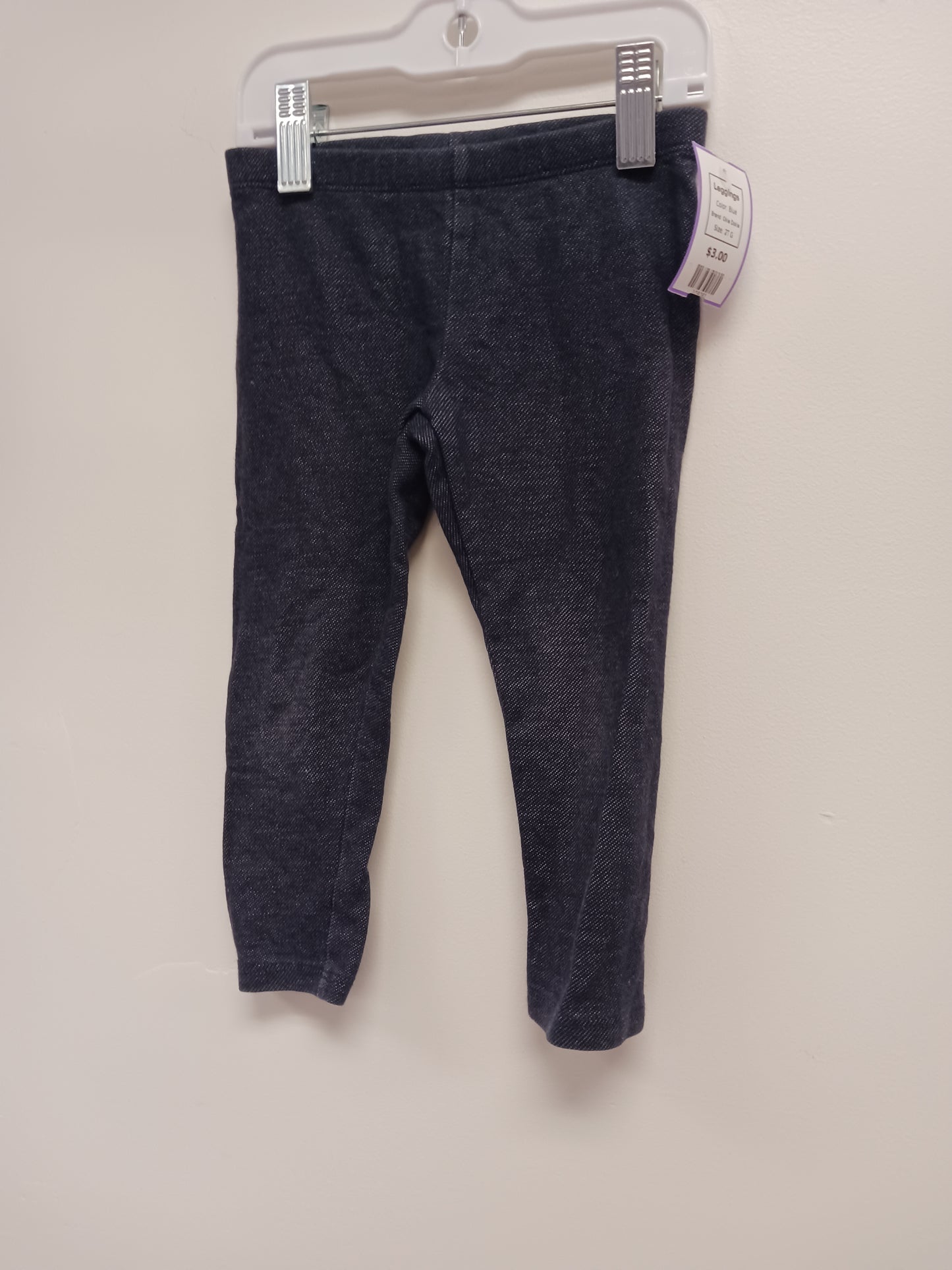 Blue Okie Dokie Leggings, 2T G