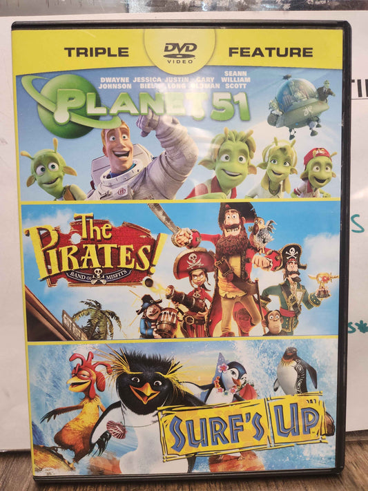 Triple Feature DVD