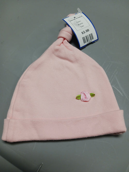 Baby Hat w/rosebud