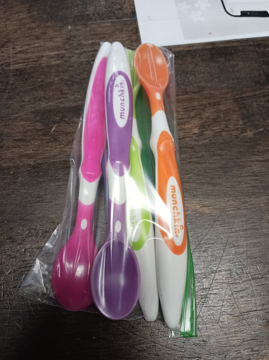 multi Muchkin Bag of Plastic Infant Spoons