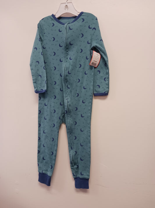 Blue/Green Cloud Island One Piece Stars Romper, 2T B