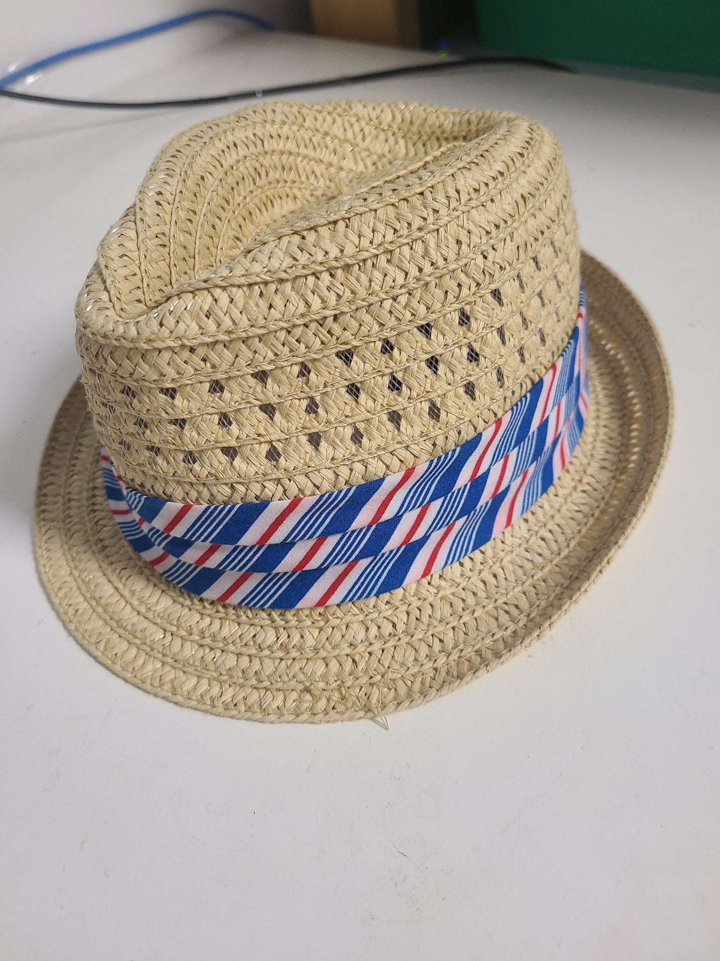 Tan/Red/White/Blue  Fedora, Toddler