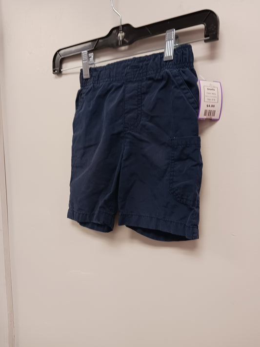 Navy Jumping Bean Shorts, 3T B
