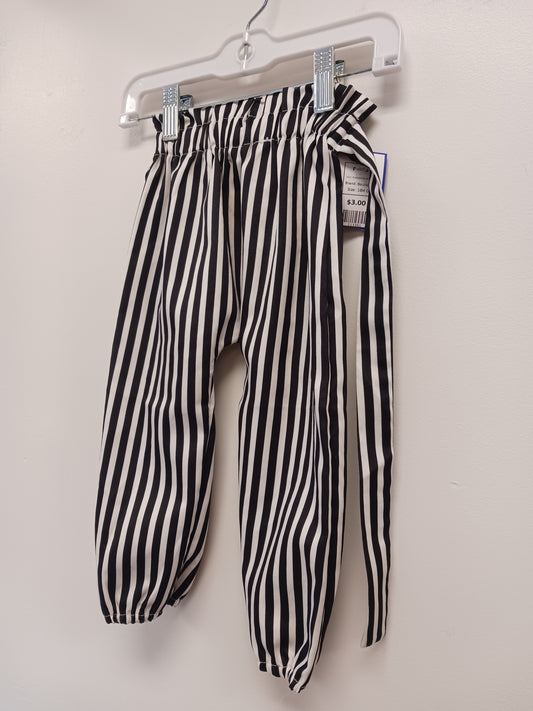 Black/White Striped Boutique Pants, 18M G