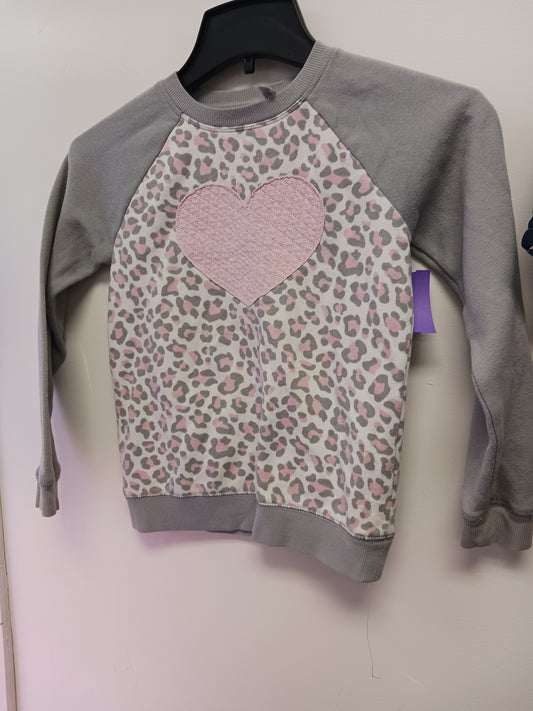 grey Jumping Bean Sweatshirt Heart, 7 G