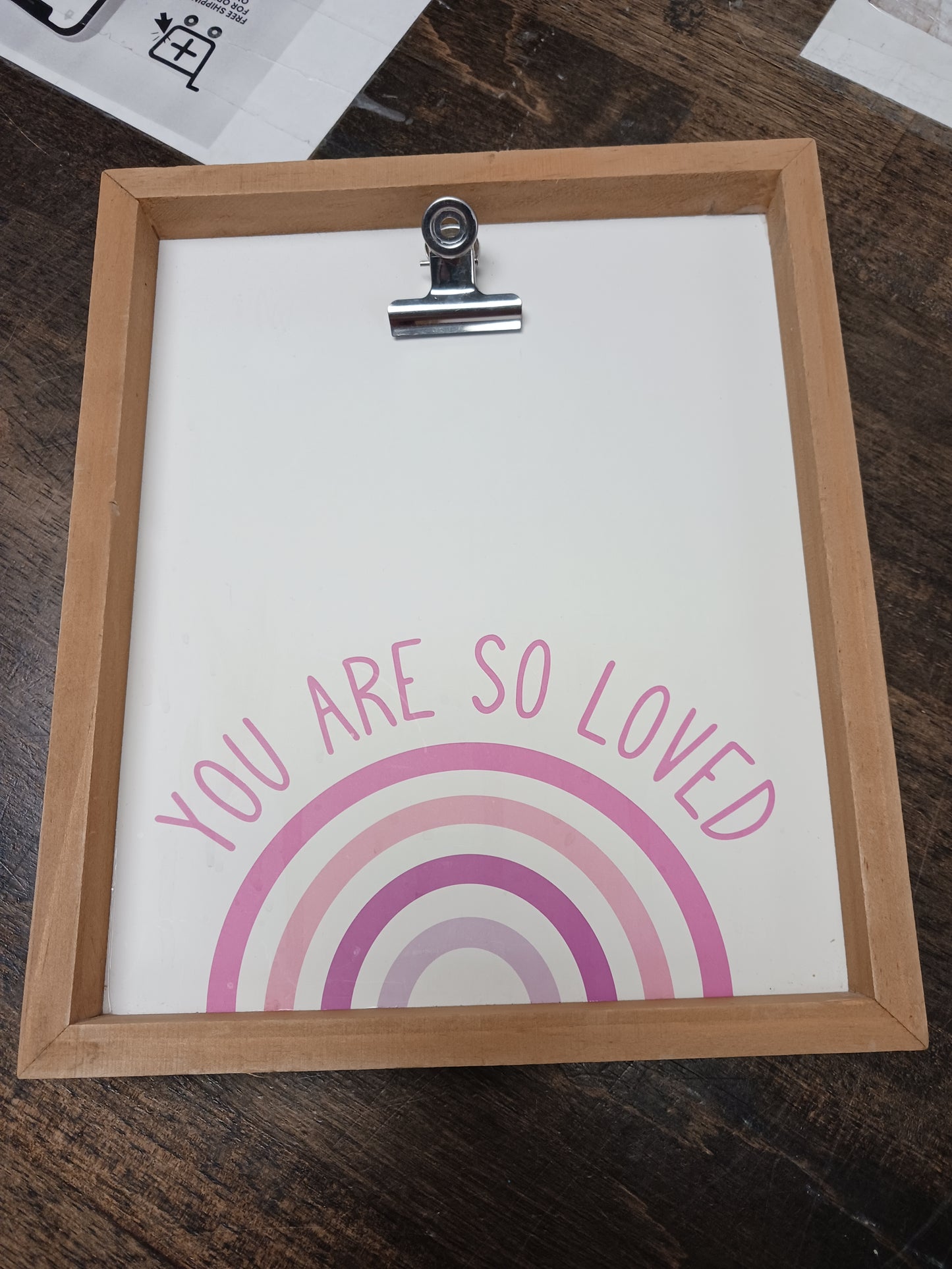 pink Hobby Lobby You are so loved Picture