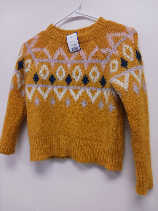 Gold Cat & Jack Zig Zag Sweater, 10 G