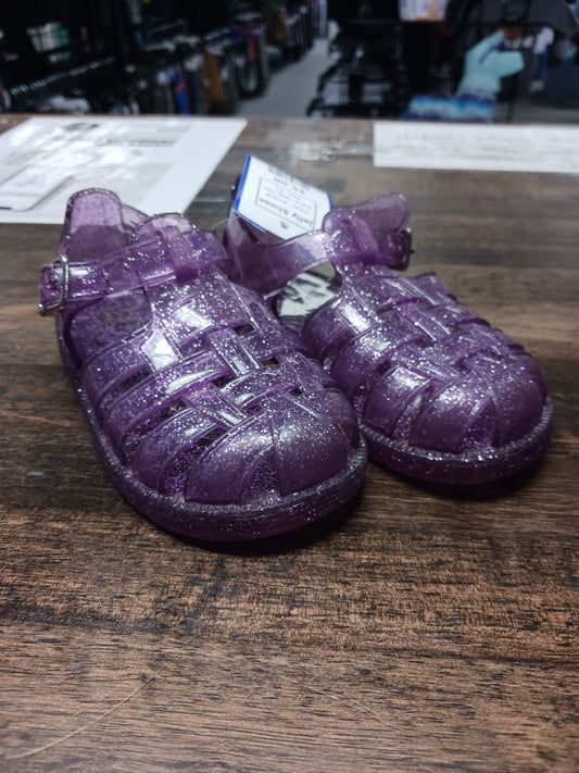 purple Baby Gap Jelly Shoes, 7G