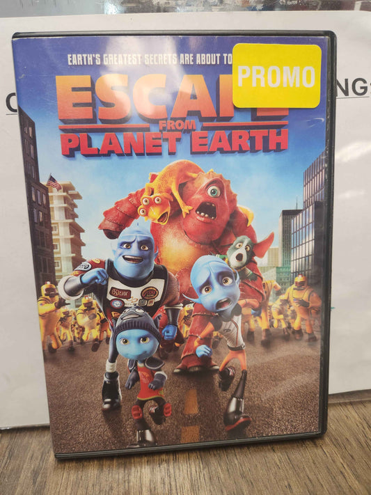 Escape From Planet Earth DVD