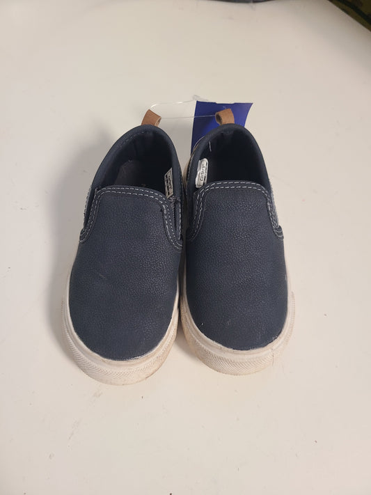 Navy Carters Slip Ons, 7 B