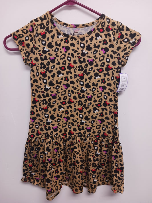 Brown/Black Cheetah Minnie Dress, 6 G