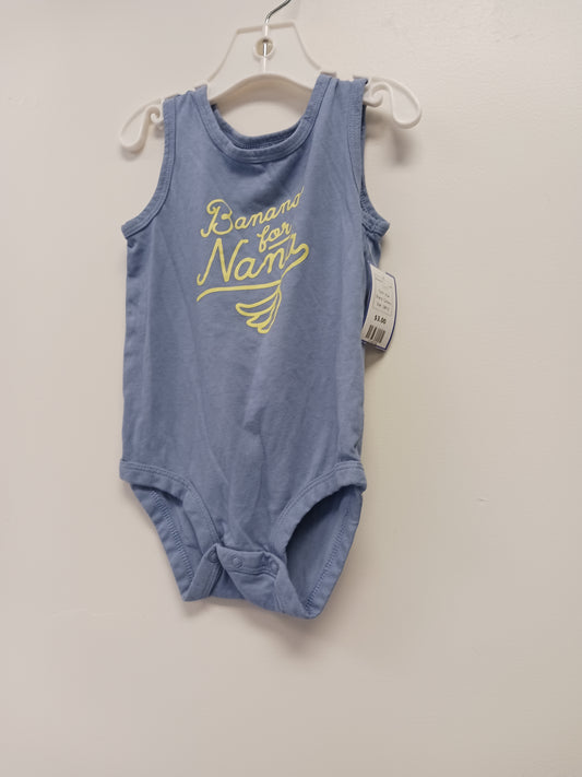 blue Carters Bananas for Nana Tank Onesie, 18M B
