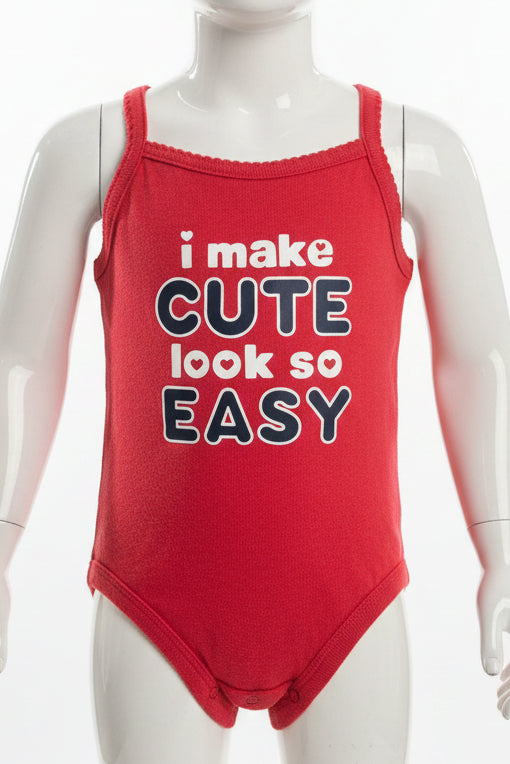 Red Garanimals Tank Top Onesie, 3M G