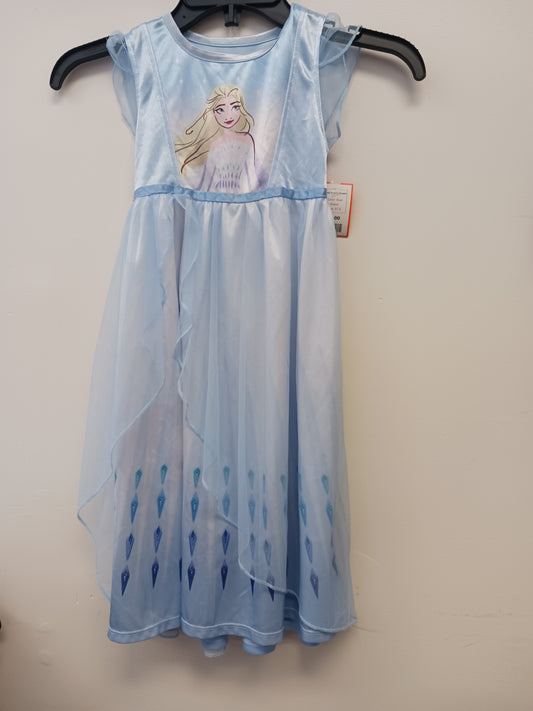 Blue  Elsa Night Gown, 5T G