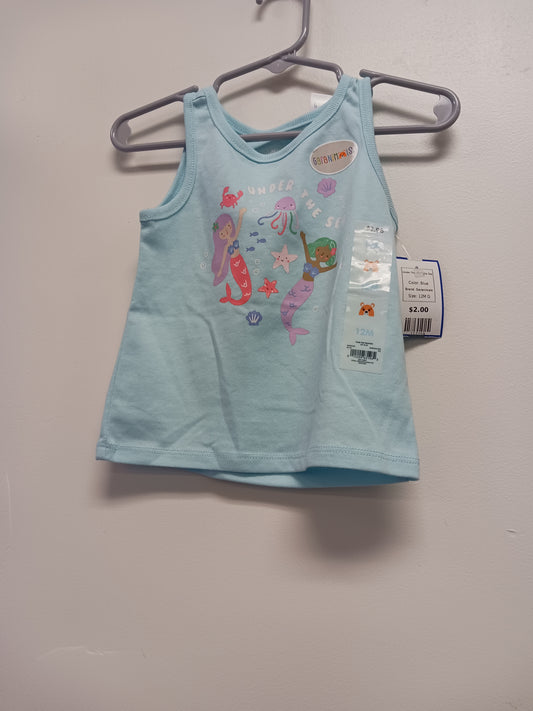 Blue Garanimals Under The Sea Tank Top, 12M G