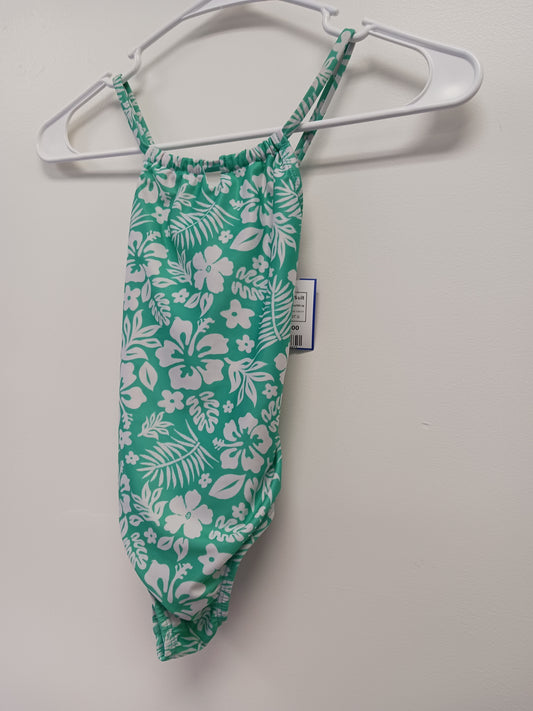 Green/White Wonder Nation Swim Suit, 5T G