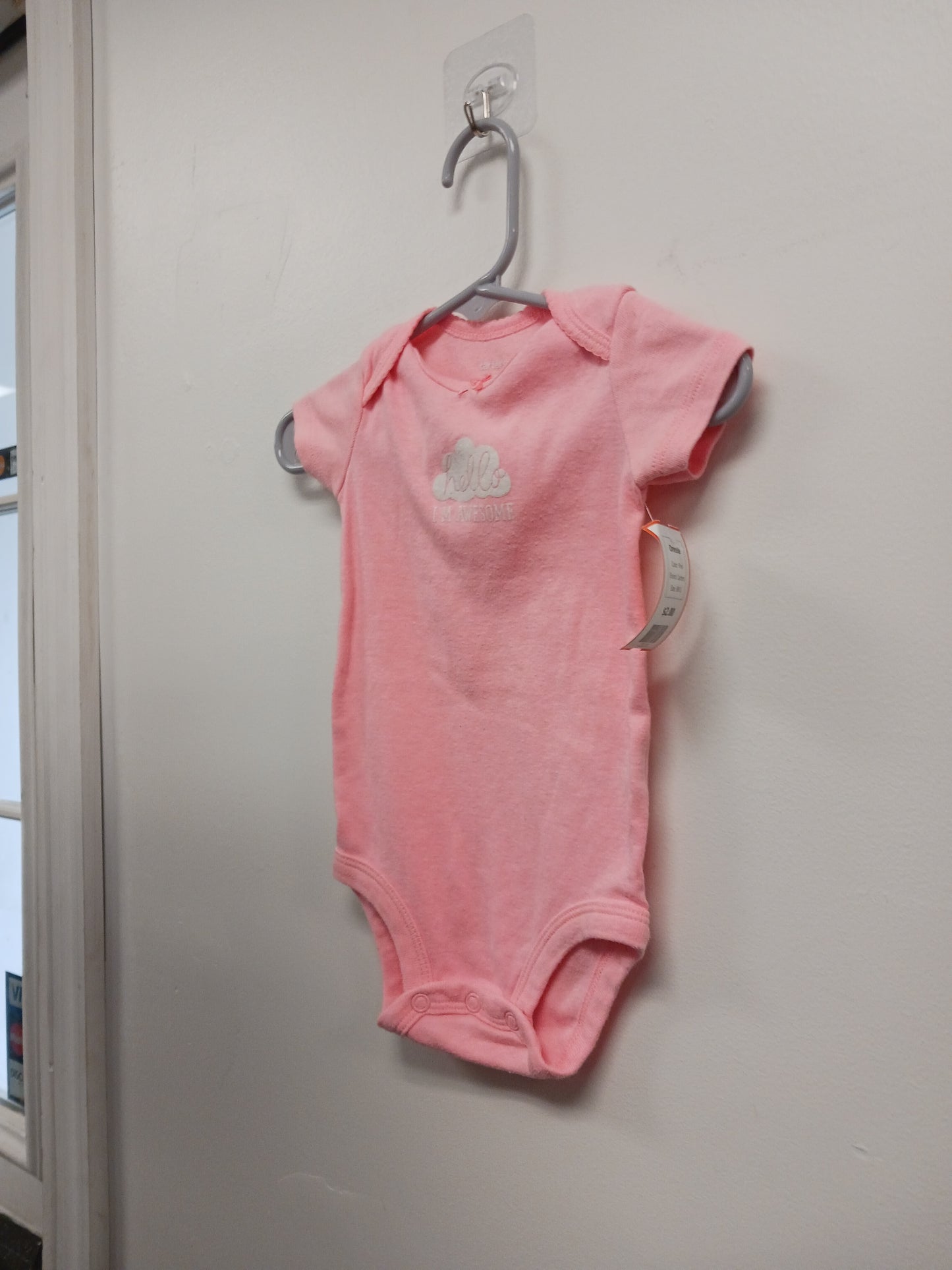 Pink Carters Onesie, 6M G