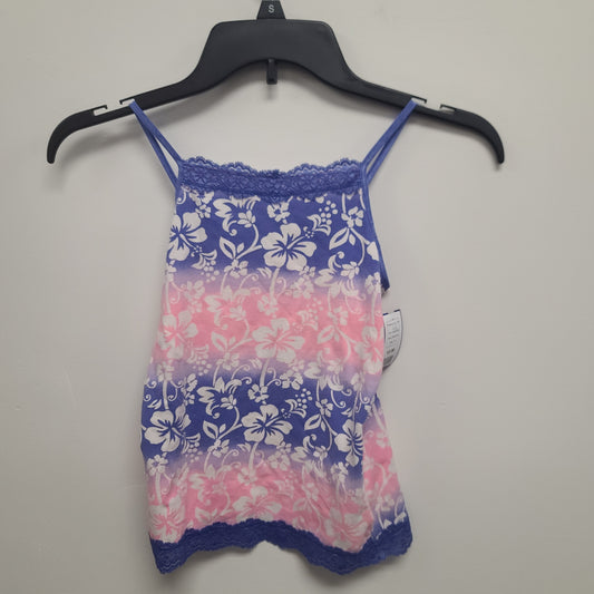 pink/purple Faded Glory Flowered Tank Top 7/8, 7 G