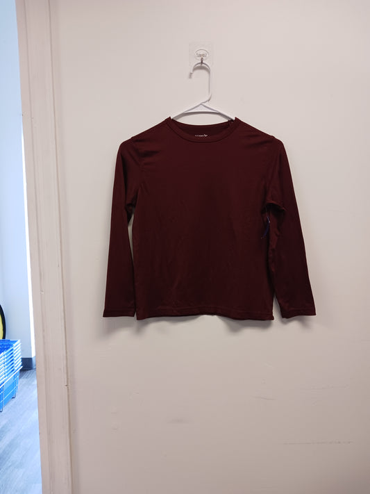 Burgandy Old Navy Long Sleeve Shirt, 8 B