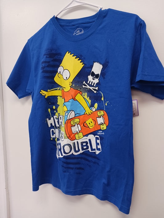 Blue Simpsons Shirt, 10 B