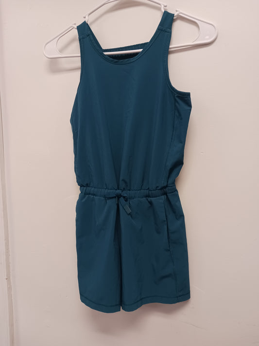 Green All In Motion Romper, 7 G