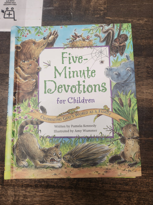 Five Minute Devotions For Children Book
