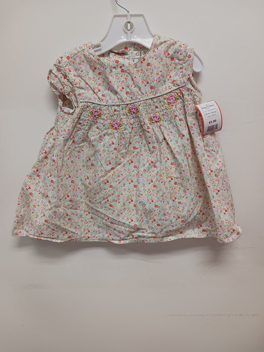 pink/red/yellow George Flower Dress, 12M G