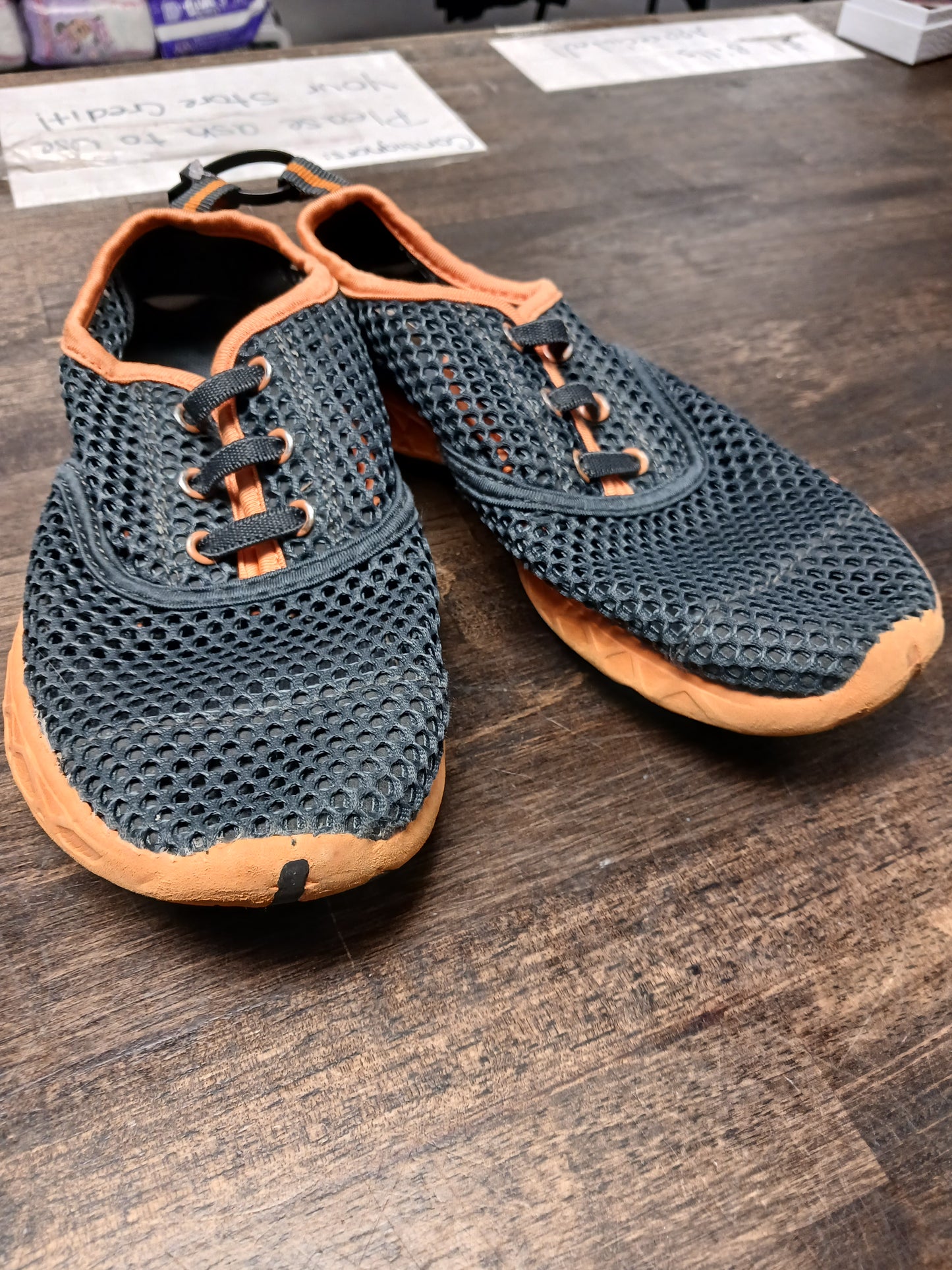 orange/black Aleader Water Shoes, 3T B