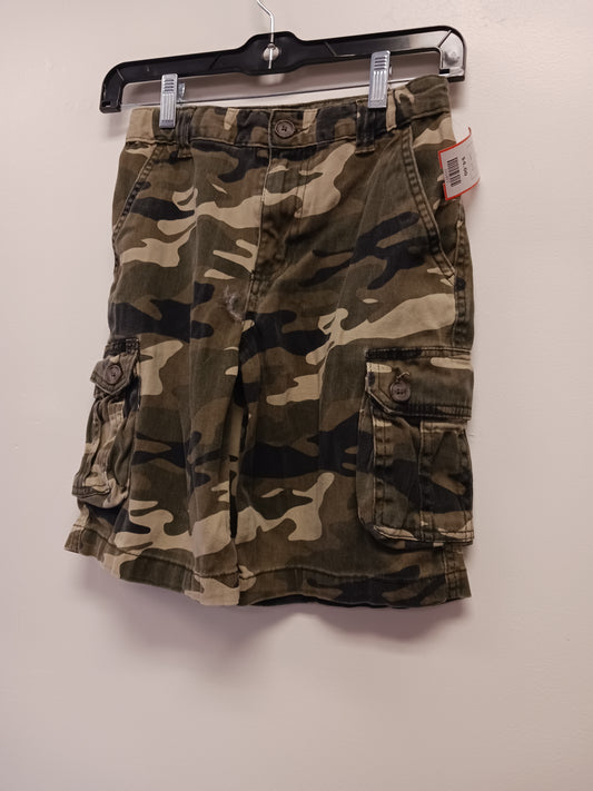 Green/Tan Camo Wonder Nation Shorts, 10 B