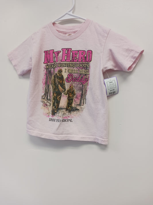 Pink Bass Pro Shops Shirt, 3T G