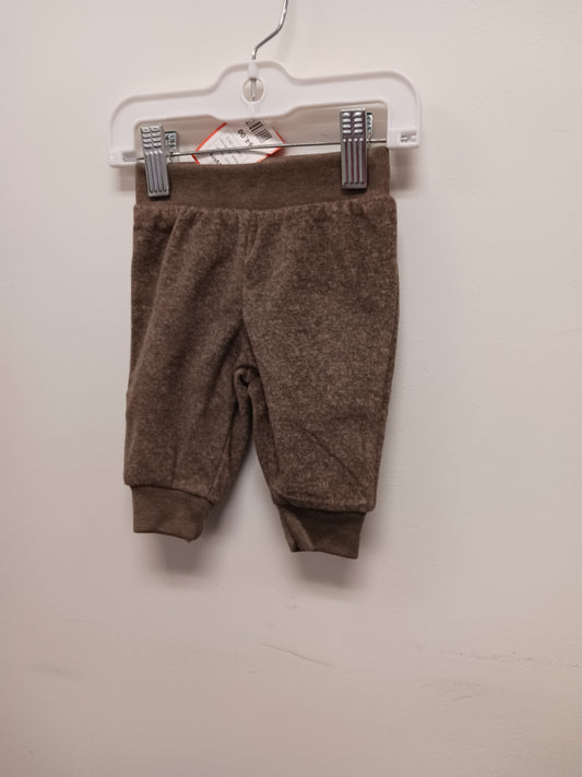 Brown Simple Joys Joggers, 0-3M B