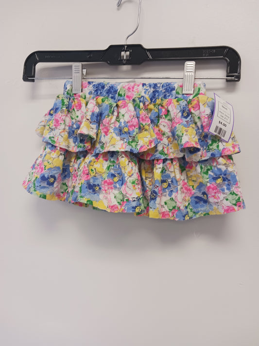 Colorful Flower Disney Skort, 2T G
