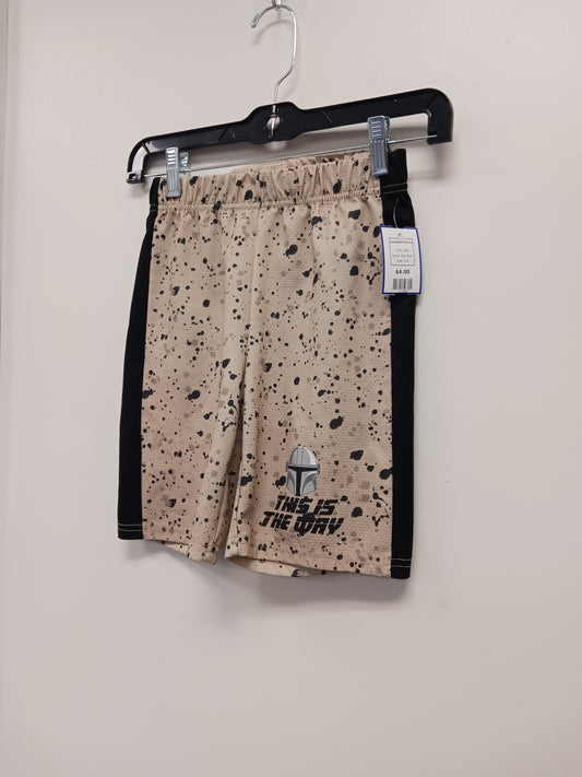 tan Star Wars Basketball Shorts, 8 B