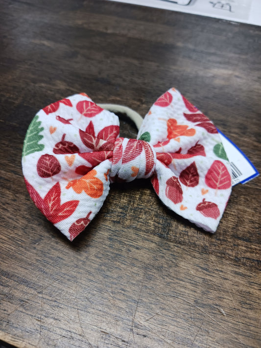 leaves  bow